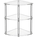 Sofd Clear Acrylic Three-Tier Corner Cosmetic Organizer - Product view